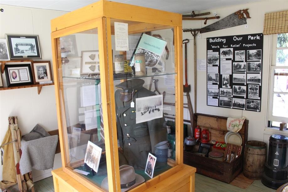 Waskesiu Heritage Museum Military Display