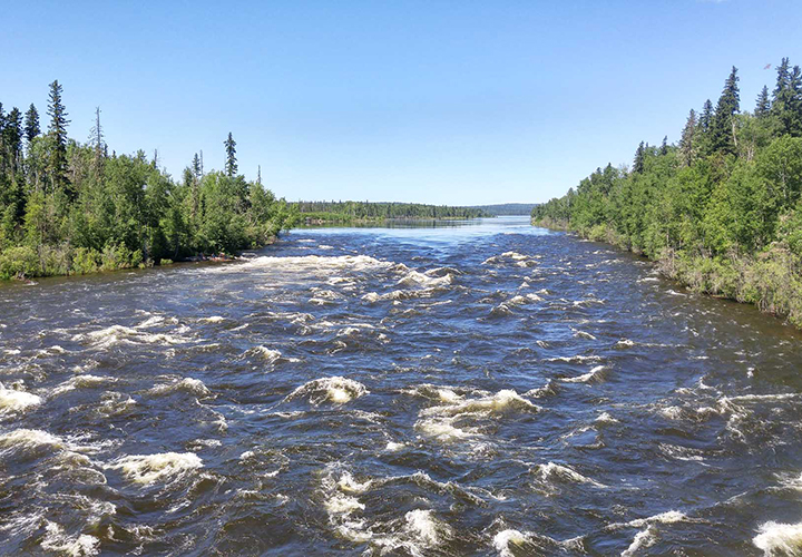 White water Churchill River Northern Saskatchewan