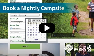 Book a Nightly Campsite