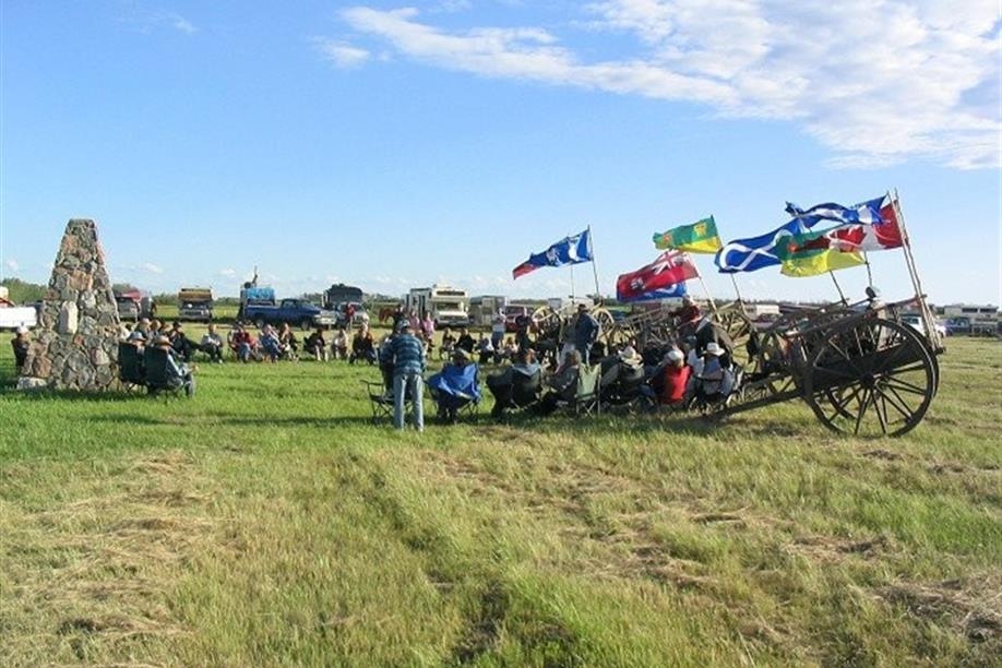 Trails of 1885 - Tourond's Coulee - Metis led by Gabriel Dumont, the Cree & Dakota held back the NW Field Force.