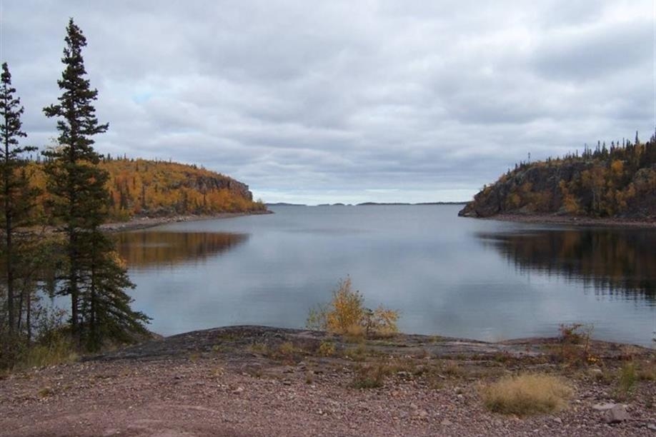 The lake is home to over 20 fish species and the Lake Athabasca Sand Dunes are located near the lake's southern shore.