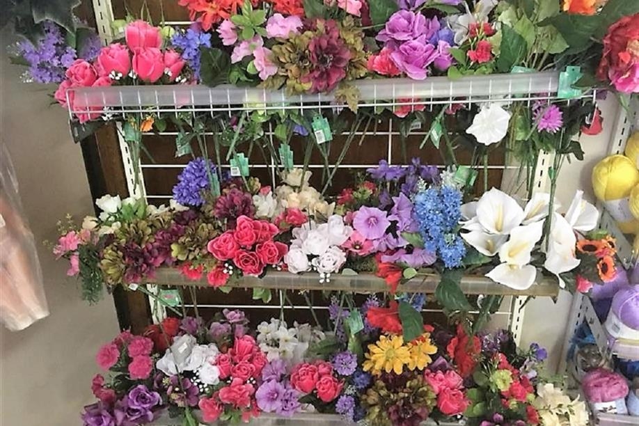 Big Muddy Crafts and Gifts has a wide selection of florals to choose from.