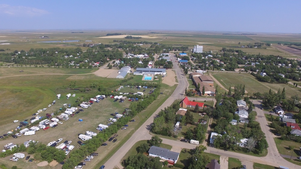 Bengough - Aerial view