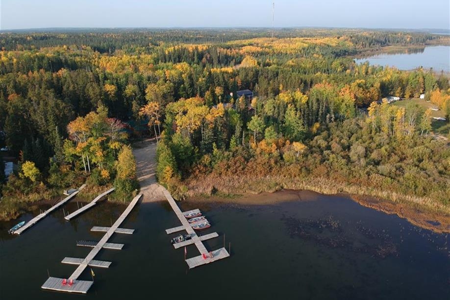 Eagle Bay Resort - Aerial