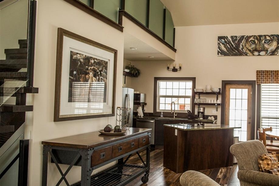 Firesong - The Heritage's kitchen area