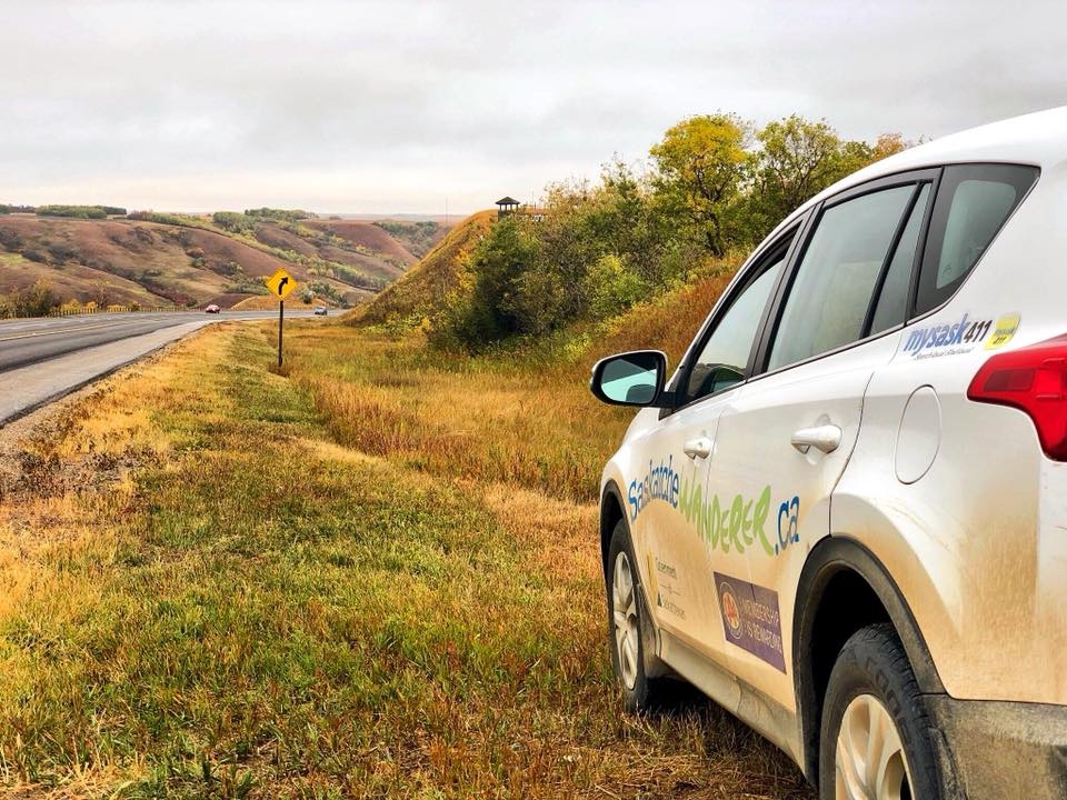 Fort Qu'Appelle - Southwest entrance to town on Hwy 10