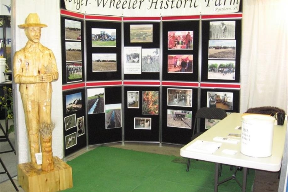 Our static display at trade shows