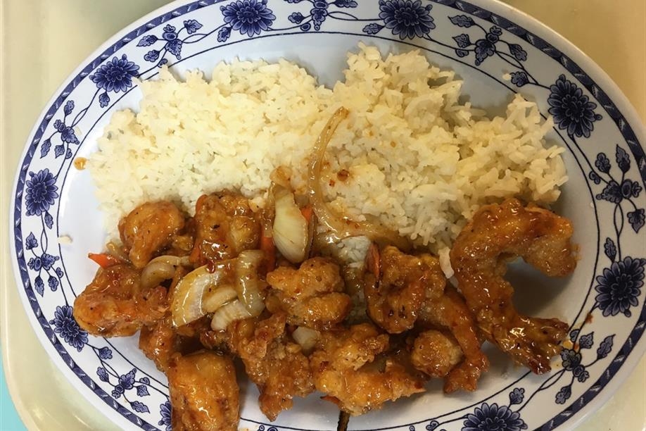 L.T.'s Food & Fuel - Sweet and sour dish