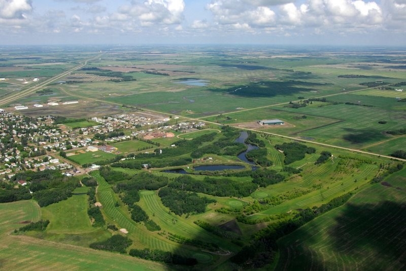 Lashburn - Aerial - Golf Course