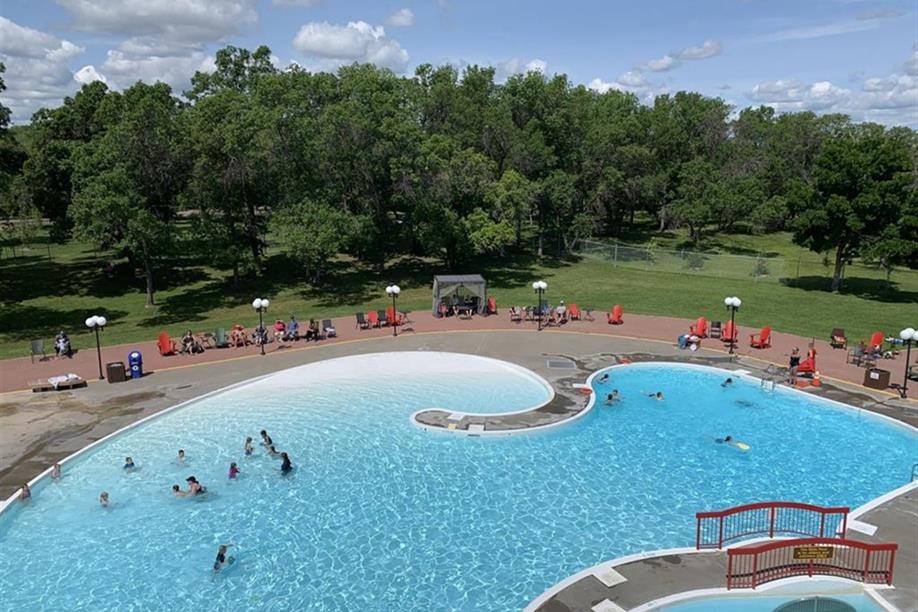 Pike Lake Provincial Park Waterslide & Pool