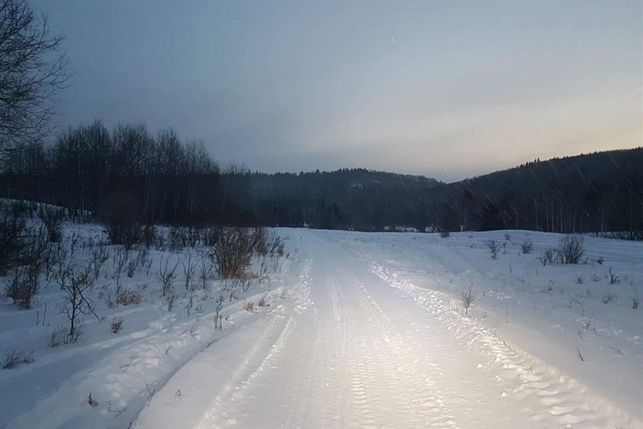 Rough Riders Snowmobile Club - Night time trail grooming