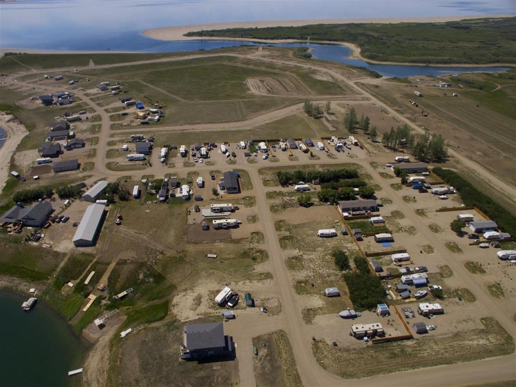 Sunset Beach at Lake Diefenbaker