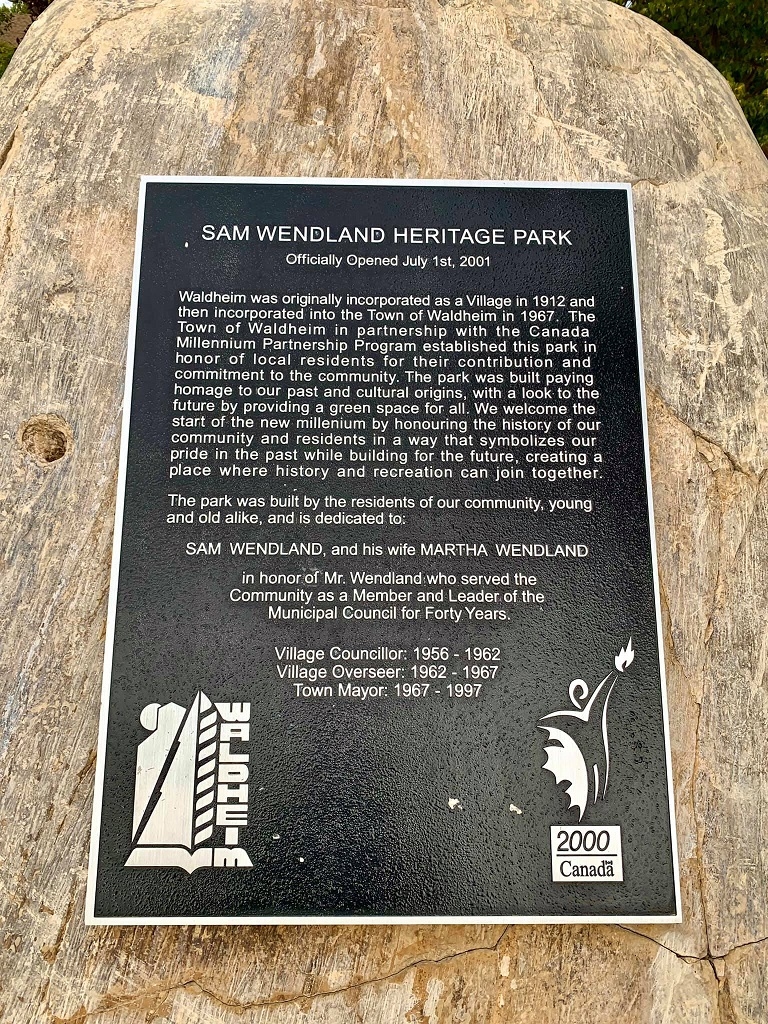 Waldheim - Sam Wendland Heritage Park