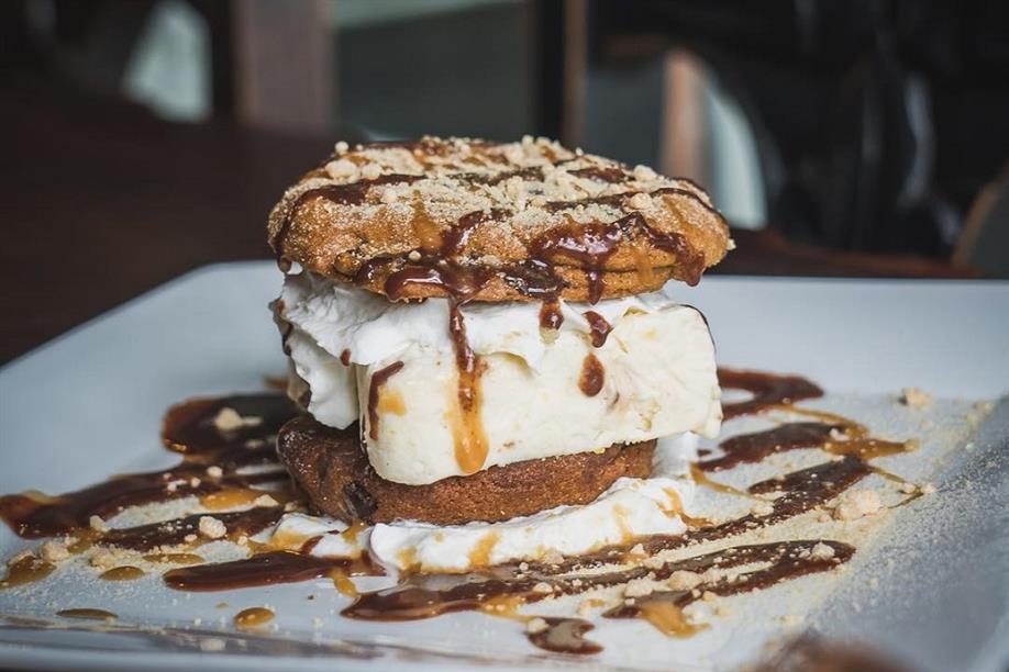 Chocolate Chunk Ice Cream Sandwich