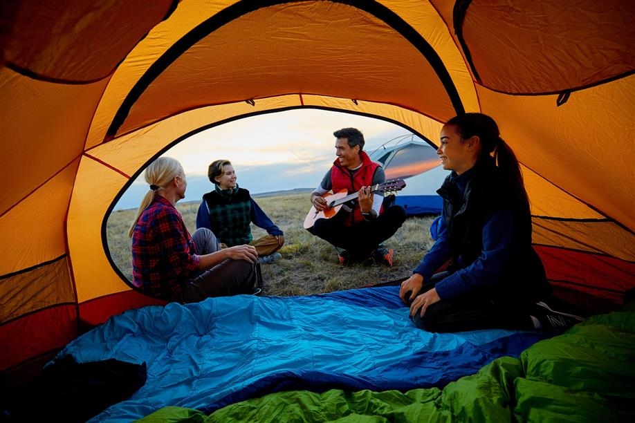 Grasslands National Park - Back Country Camping; Photo: Tourism Saskatchewan/Kevin Hogarth Photography