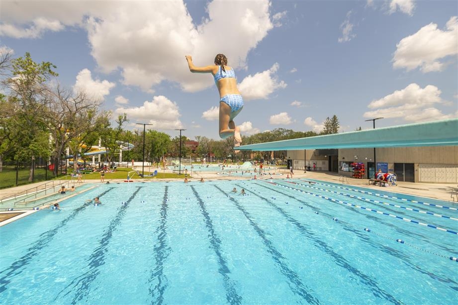Wascana Pool; Photo: Tourism Saskatchewan/Chris Hendrickson Photography