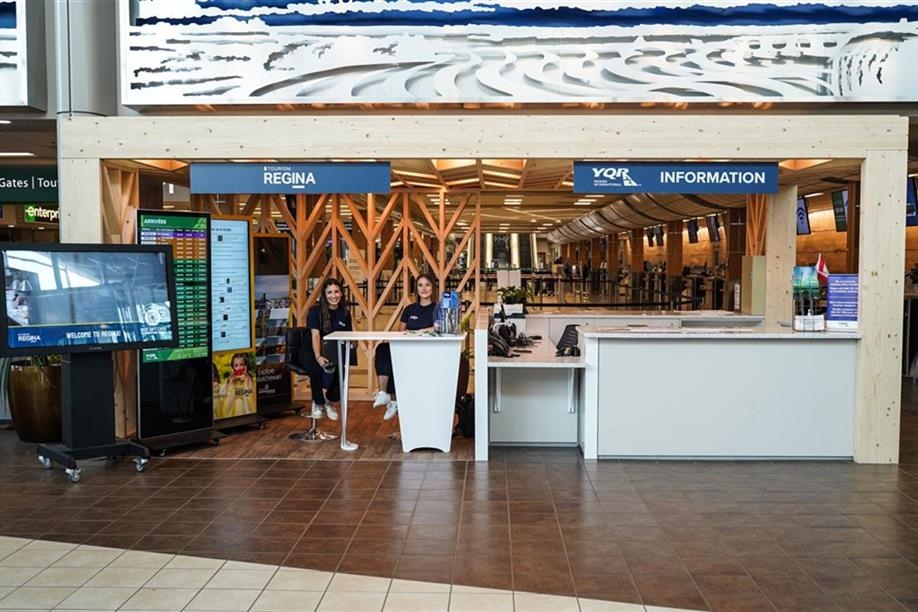 Tourism Regina - Regina Airport Visitor Information Kiosk