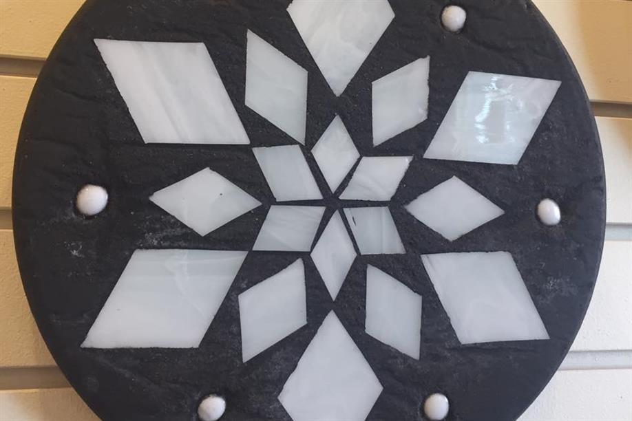 Snowflake stepping stone