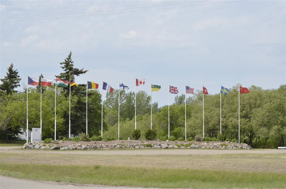 Whitewood Multicultural Flag Garden                                  