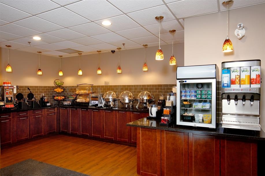 Best Western Blairmore - Food Area in Breakfast Room