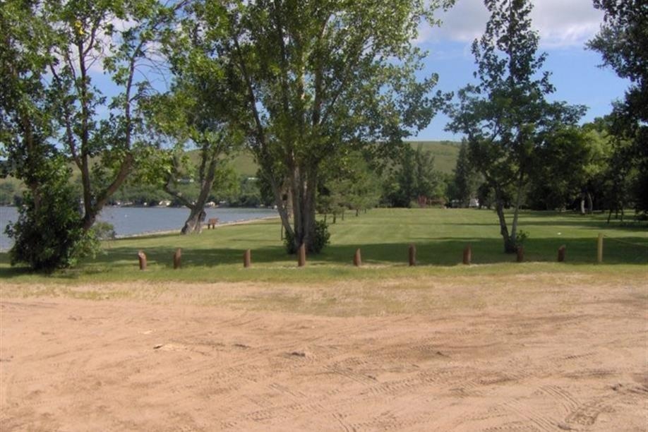 Beach at Fort Qu'Appelle Campground