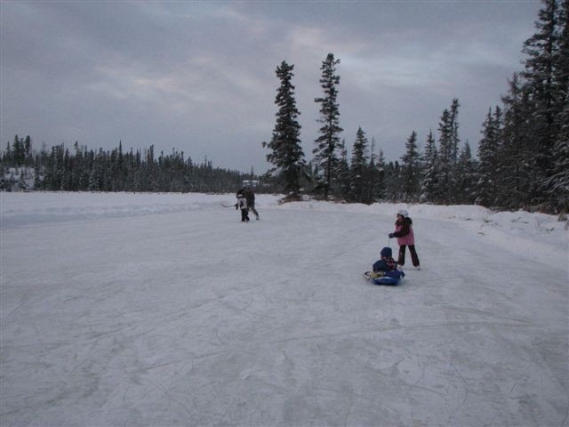 Denare Beach - Winter fun