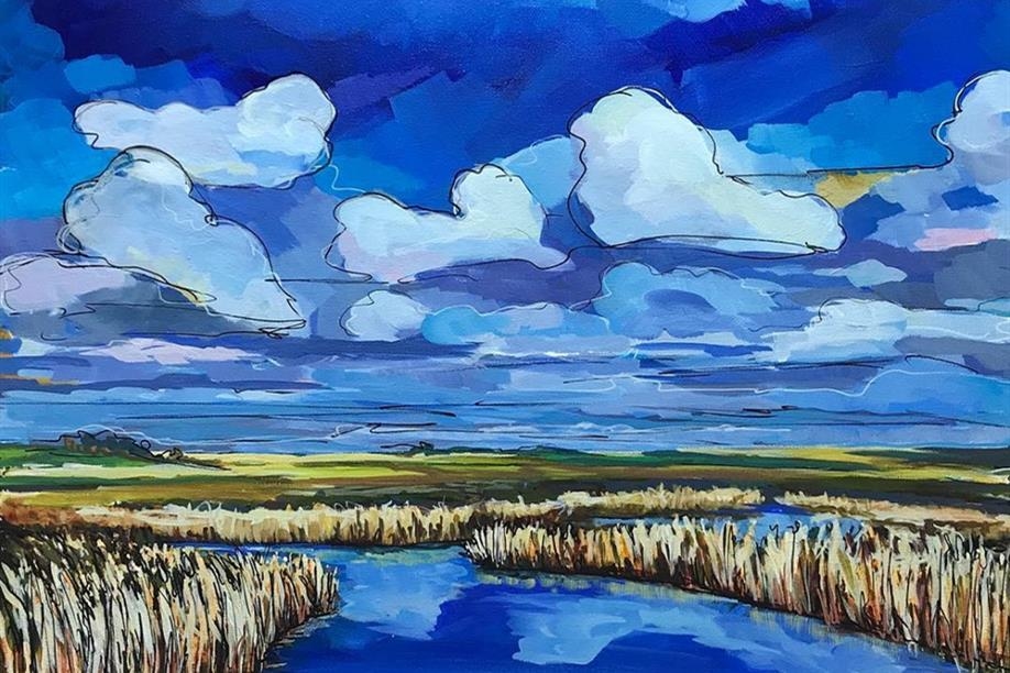 Diane Larouche Ellard Visual Artist - Spring Skies
