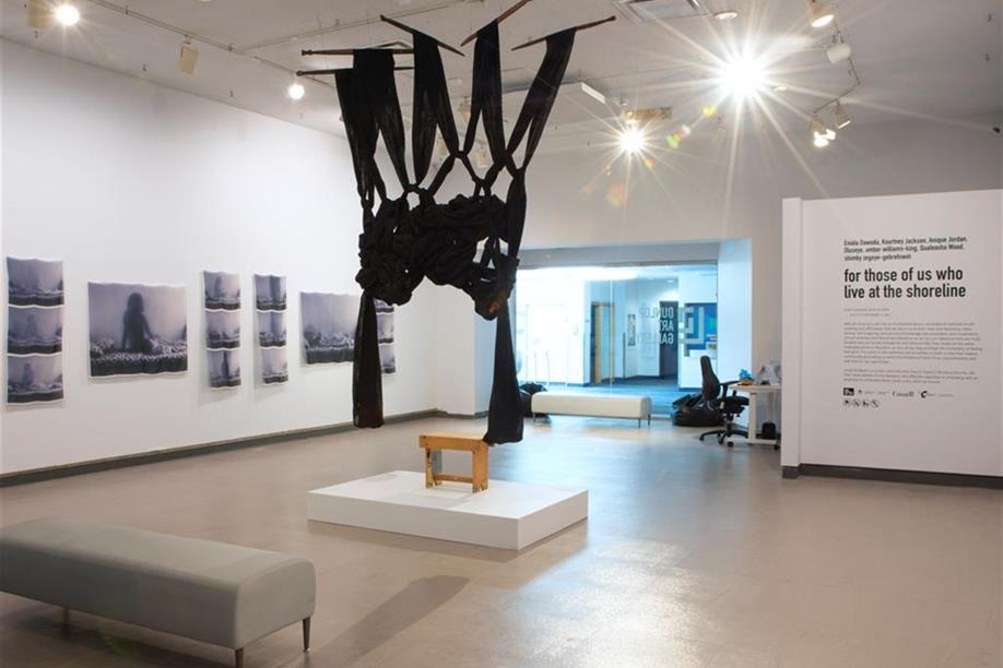 Dunlop Art Gallery, Central Branch - for those of us who live at the shoreline; Photo: Don Hall