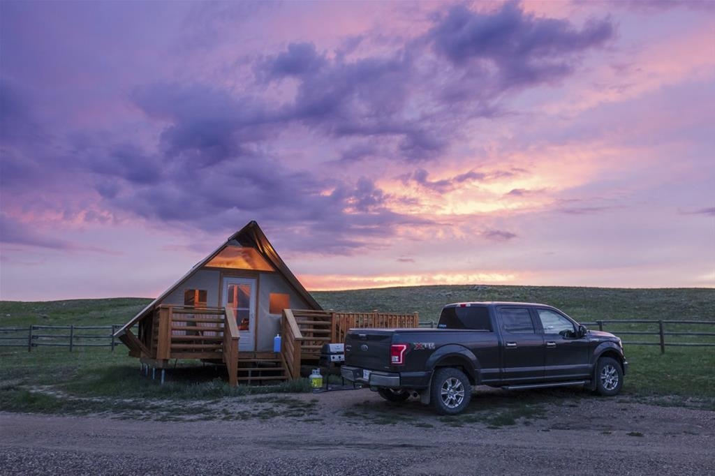 Frenchman Valley Campground, West Block, Grasslands National Park; Photo: Benjamin Hutton