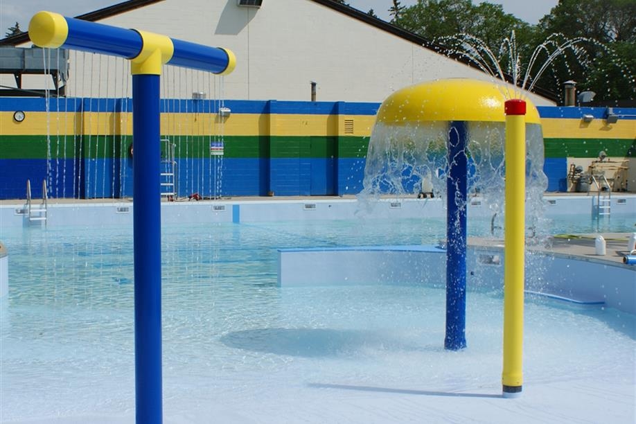 Kinsmen Water Park Spray Pool