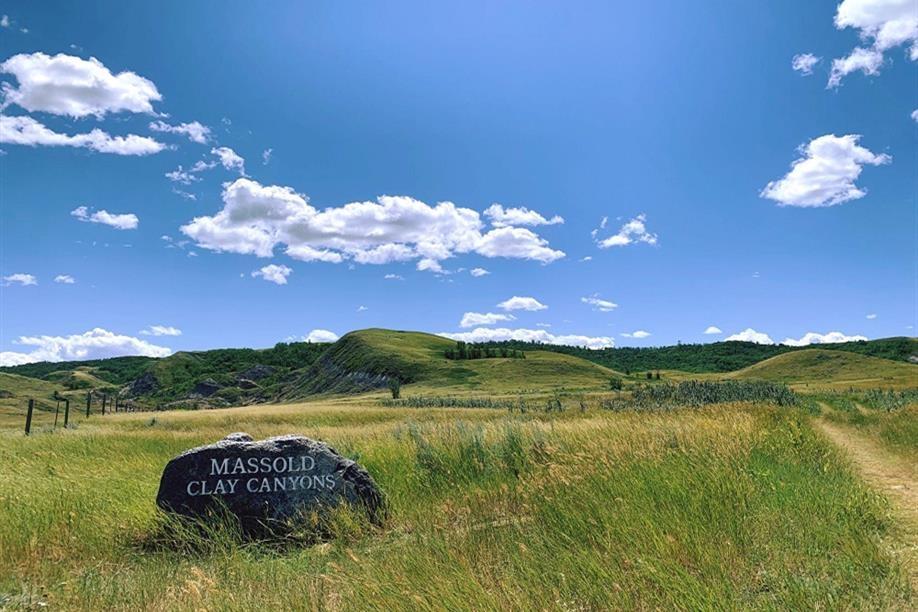 Claybank Brick Plant National Historic Site - Massold Clay Canyons