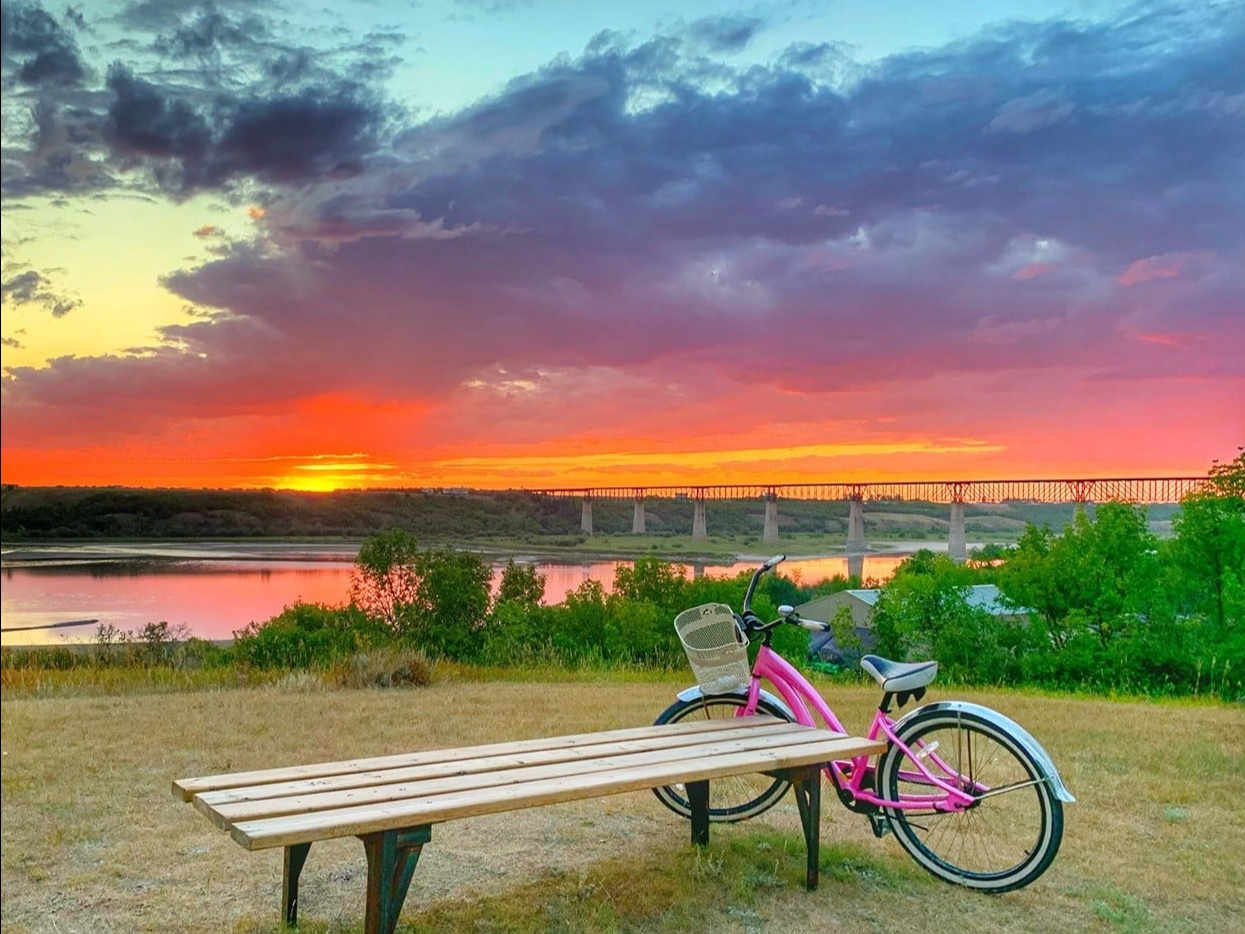 Outlook & District Regional Park Trails - Skytrail Bridge