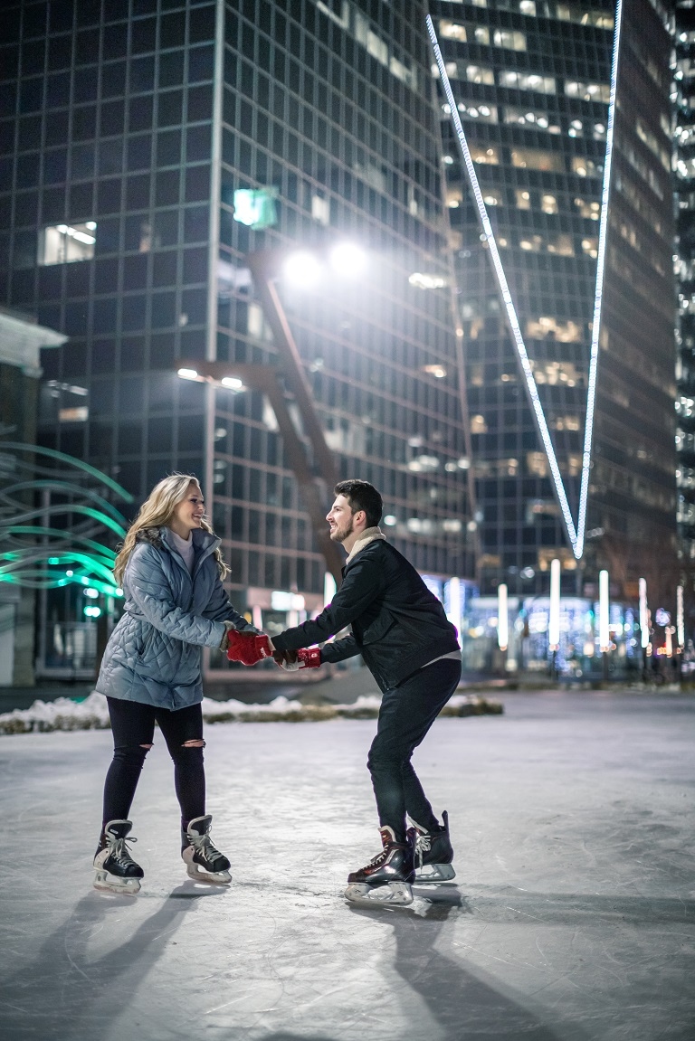 Regina - Winter fun at City Square Plaza
