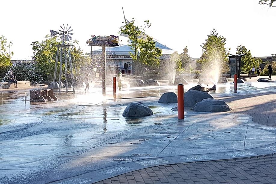 Saskatchewan River Basin Water Spray Park