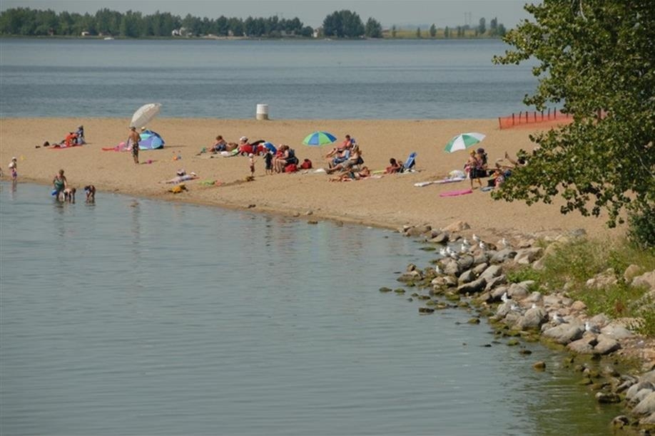 The Beach Area at Rowan's Ravine Provincial Park