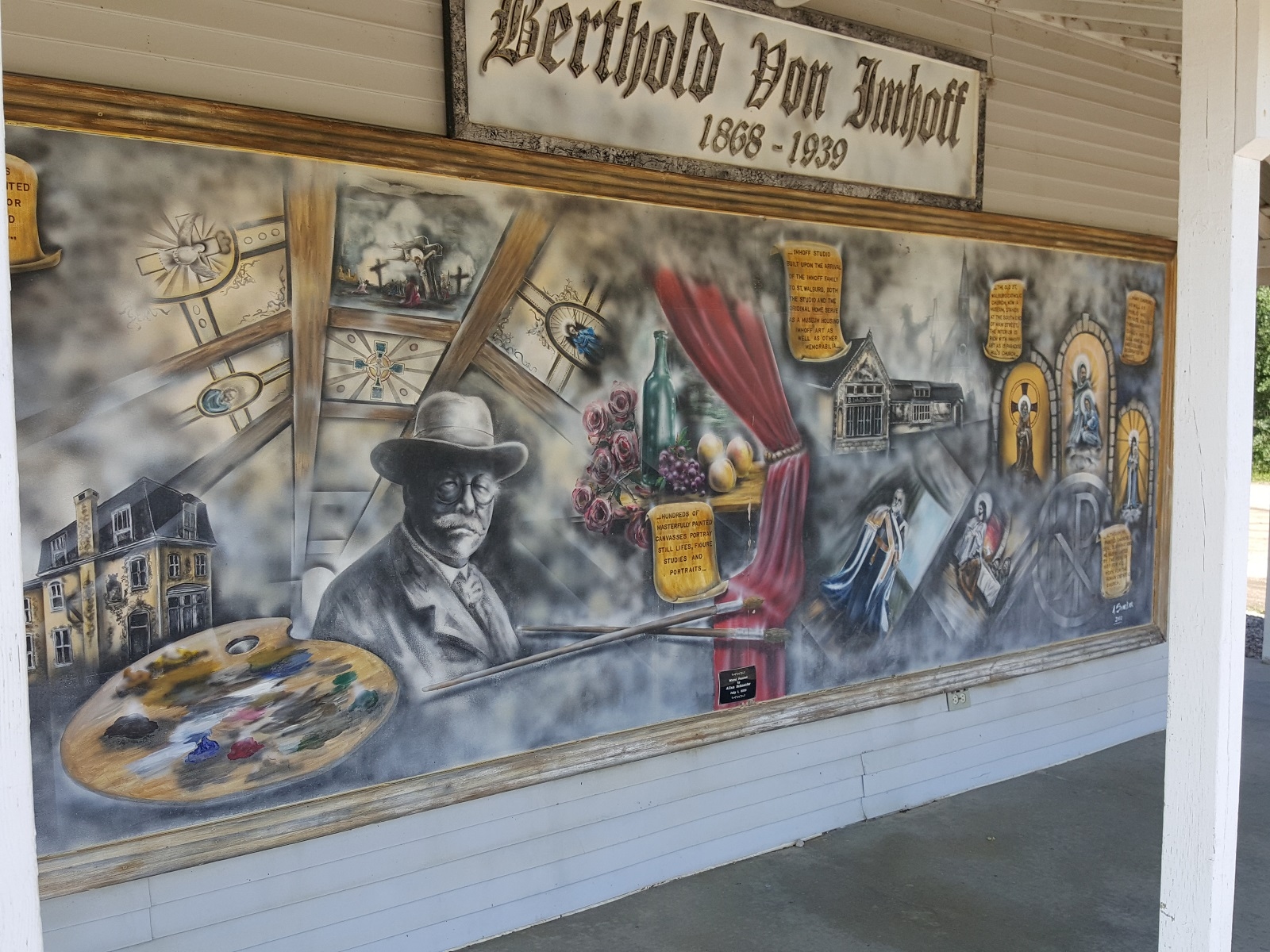 St. Walburg Mural