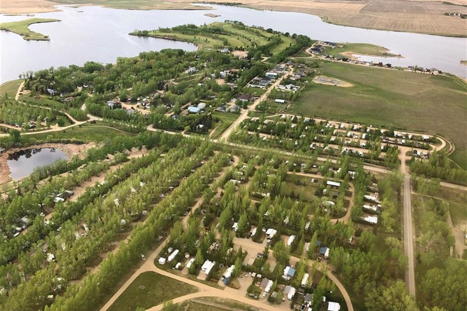 Thomson Lake Regional Park - Aerial View