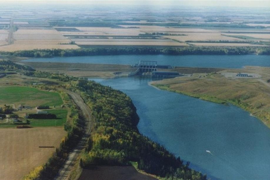 Tobin Lake - Francois Finlay Hydroelectric Dam