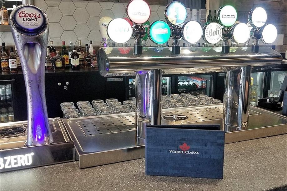 Wendel Clark's Classic Grill and Bar has a good selection of beers on tap