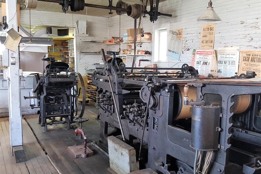 Wilkie and District Museum - Press Building