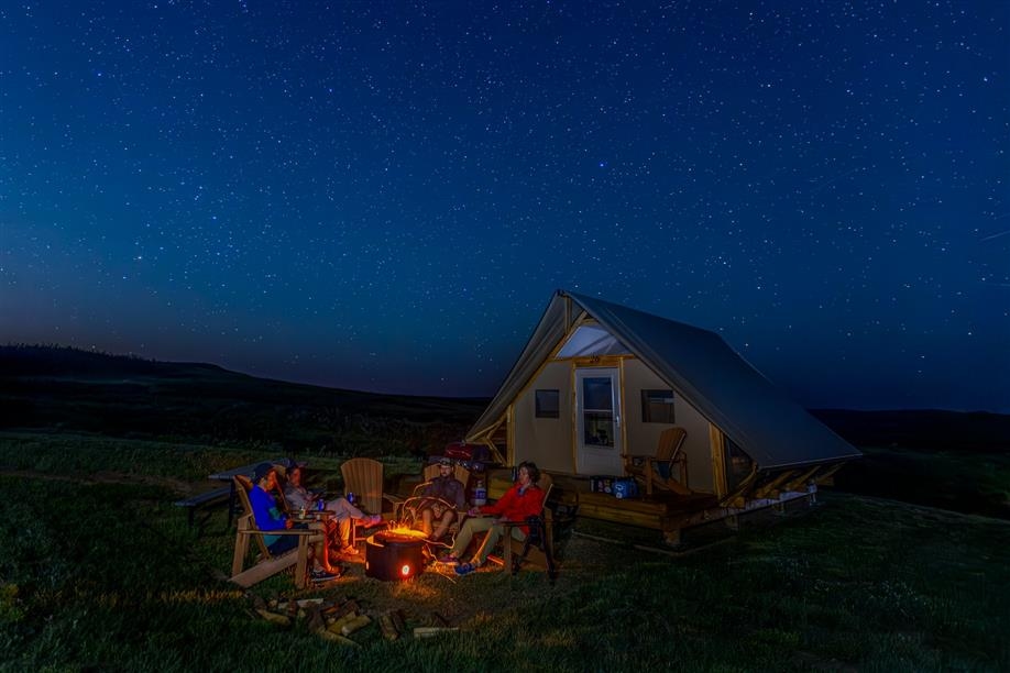 Rock Creek Campground - Grasslands National Park East Block; Photo: Benjamin Hutton Photography