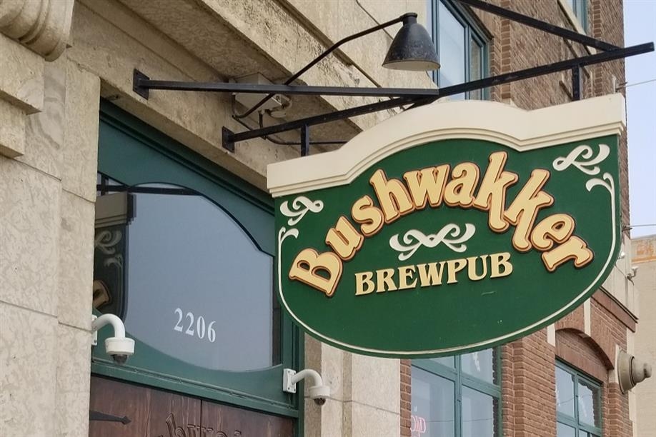 Bushwakker Brewpub - front door