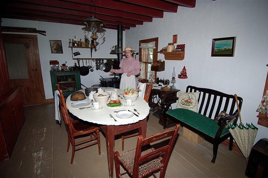 Trails of 1885 - Caron Home at Batoche National Historic Site (SK)