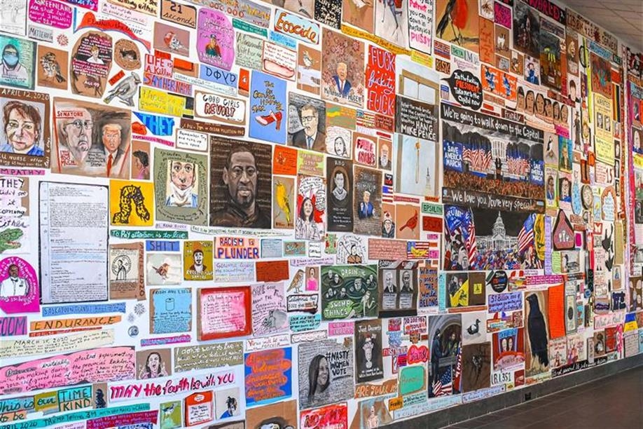 The Mann Art Gallery - Journal of the Plague Years, Dawna Rose and Betsy Rosenwald (2023)