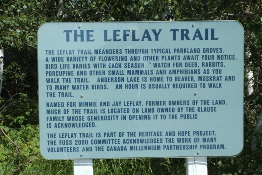 Saltcoats District Regional Park - Leflay Trail