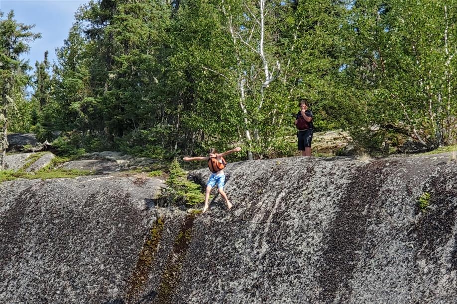Montreal River Outpost Cliff Jump
