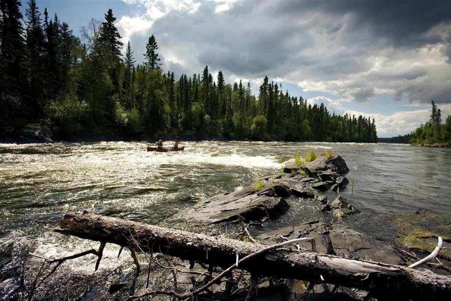 Canoeing on the Churchill River