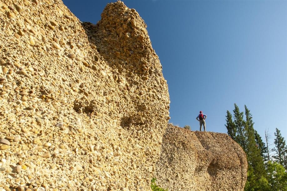 Cypress Hills Conglomerate Cliffs