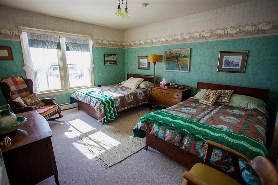 Spring Valley Guest Ranch - The Hunter Room, one of several guest rooms in the 1913 ranch house