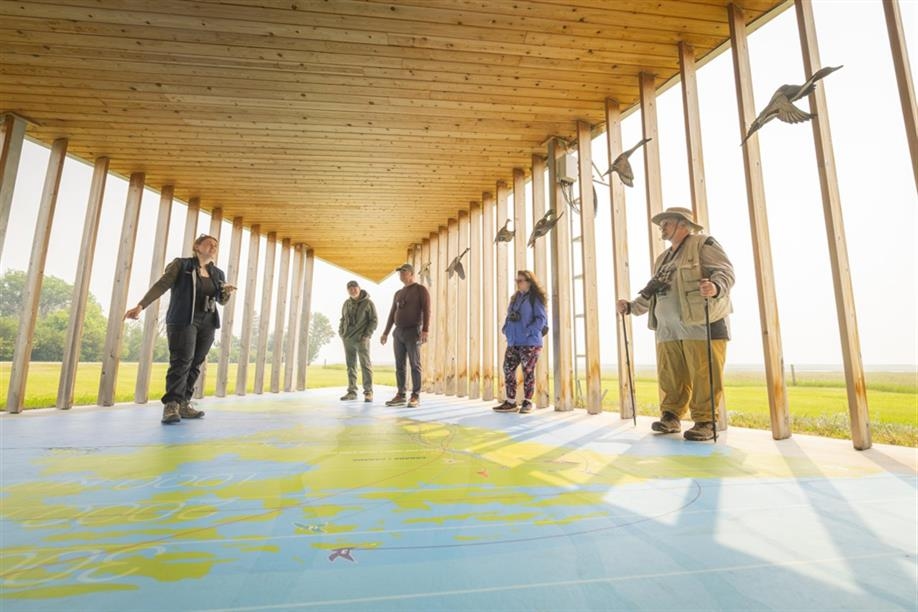 Last Mountain Lake Migratory Bird Sanctuary, part of Last Mountain Lake National Wildlife Area